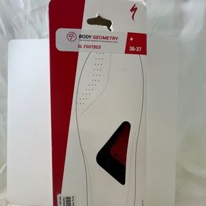 Specialized Body Geometry RED SL Footbed + 36-37 NIB Unisex